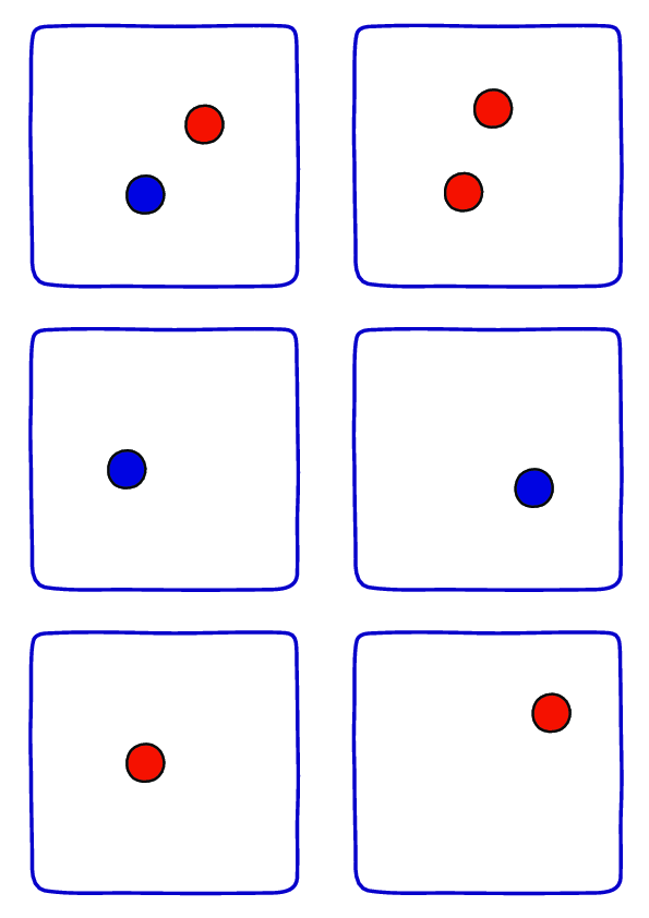 Blitzblick bis 6 mit Plättchen